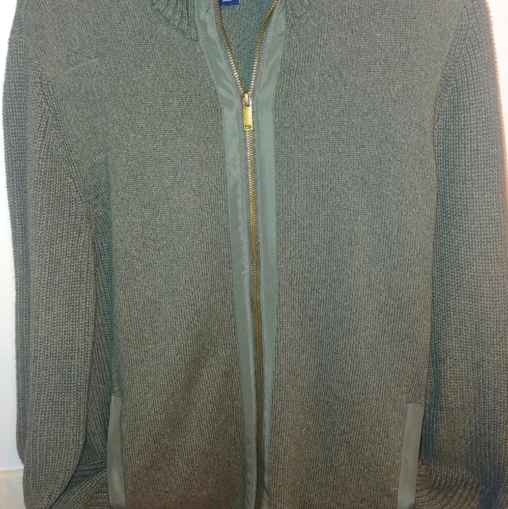 Mens zip sweater